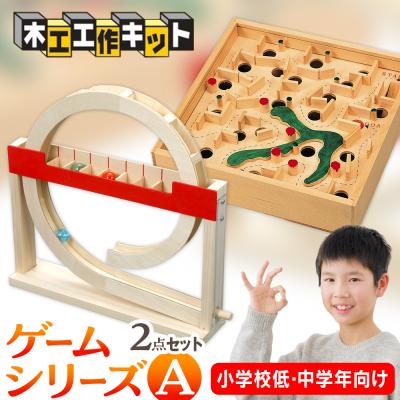 ふるさと納税 津別町 工作キット ゲームシリーズA(小学校低学年