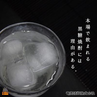 ふるさと納税 徳之島町 《蔵元直送便》黒糖焼酎　「奄美(25度)」1.8パック　(12本セット)_2