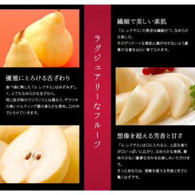 ふるさと納税 三条市 先行受付 ル レクチエ 2kg(5〜6個) 洋梨 新潟県産 ル・レクチェ 【010S139】|y-sf|04