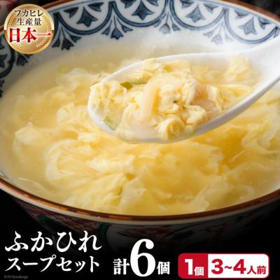 ふるさと納税 気仙沼市 フカヒレ 気仙沼産 ふかひれスープセット 250g×6p 