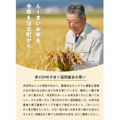 ふるさと納税 河北町 ☆2022年12月中旬コース☆【令和4年産 米】一等米 はえぬき 60kg 隔月定期便 山形県産|y-sf|02