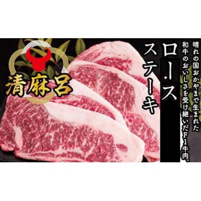 ふるさと納税 和気町 牛肉 清麻呂牛ロースステーキセット540g(180g×3枚) BS-1
