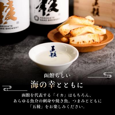 ふるさと納税 函館市 「五稜」飲み比べ仕かける 純米吟醸・純米大吟醸 720ml×各1本_固定ディスク102-005