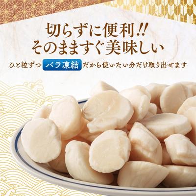 ふるさと納税 紋別市 【訳あり】北海道オホーツク産ホタテ貝柱(生食用)小粒大入 1kg | サイズ不揃い ワケアリ 訳あり |  | 02