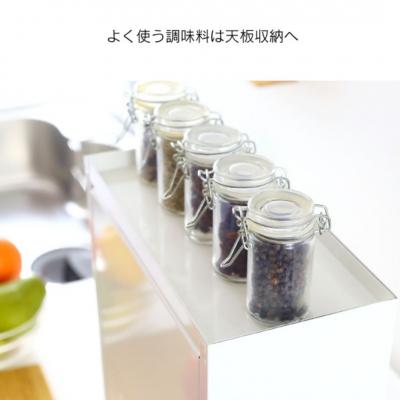 ふるさと納税 三条市 〔川口工器〕白いスパイスラック・ポット4杯