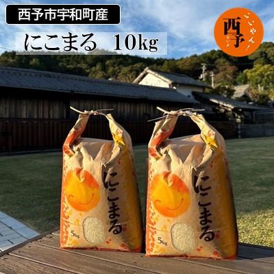 ふるさと納税 西予市 &lt;令和5年産:西予市宇和町産 にこまる10kg(5kg×2袋)&gt; コメ ゴハン ご飯 特産品