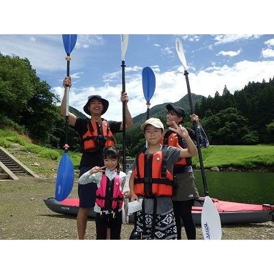 ふるさと納税 みどり市 群馬の草木湖でカヌー・カヤックツアー・大人1名(南のカヌー屋さん)【217】 