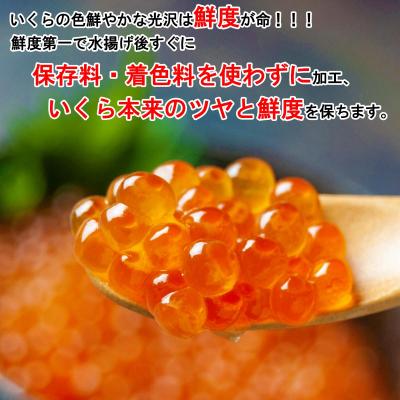 ふるさと納税 新ひだか町 北海道産網元特製いくら醤油漬け 計200g｜y-sf｜03