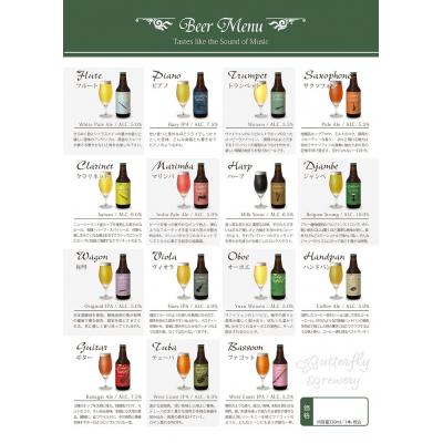 ふるさと納税 春日井市 【定期便】楽器シリーズのクラフトビールが毎月1回6本半年間届きます。(計6回)_1
