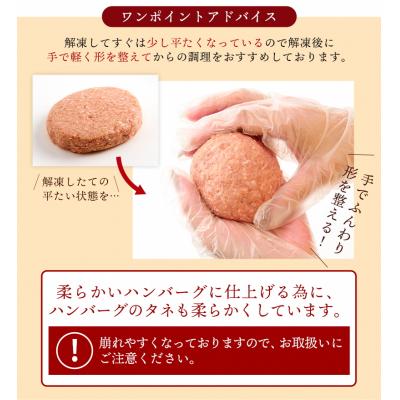 ふるさと納税 神埼市 佐賀牛入り 黒毛和牛 ハンバーグ 20個 大容量 2.4kg (120g×20) (H083102)｜y-sf｜04