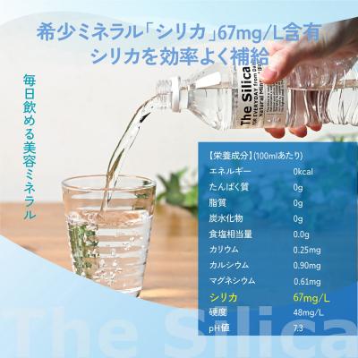 ふるさと納税 米子市 【定期便3回】The Silica 軟水シリカウォーター500ml 24本×2箱×3回 計144本_2
