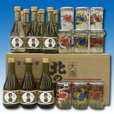 ふるさと納税 根室市 北の勝大海300ml×12本・北の勝鳳凰180ml×12本