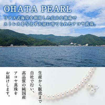 ふるさと納税 佐伯市 アコヤ真珠 ネックレスE (6.5mm珠・チェーン40cm)_2