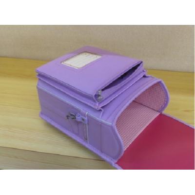 ふるさと納税 春日井市 牛革ランドセル　色:ラベンダー(フラットファイル対応サイズ)の画像