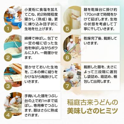 ふるさと納税 仙北市 《定期便5ヶ月》切り落とし 稲庭うどん 中 800g×2を5回|02_ikd-210205_3