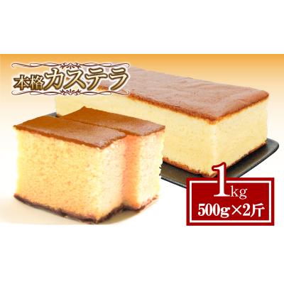 ふるさと納税 小松島市 カステラ 1kg 500g 2斤 セット 大容量 本格 和菓子 お中元 ギフト 贈答用 おすすめ