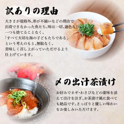 ふるさと納税 田野町 これが魚屋の漬け丼だ!海鮮5種食べ比べセット★訳あり★ 5種×2P 合計10パック 各80g｜y-sf｜02