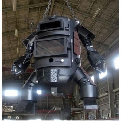 ふるさと納税 土佐清水市 ロボット型薪ストーブ(サムライ)防災 暖炉 オブジェ ピザオーブン[R00759]