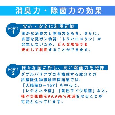 ふるさと納税 千歳市 【驚異の消臭力と除菌力】ダブルバリアプロ(2L)_1