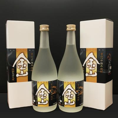 ふるさと納税 金山町 米焼酎「金山」(720ml×2本) F4B-0028｜y-sf｜03