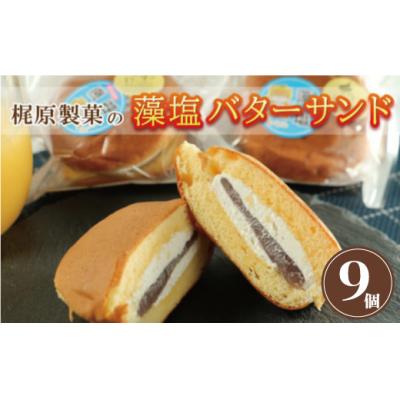 ふるさと納税 愛南町 藻塩 バターサンド 9個 老舗 菓子 スイーツ 職人 ギフト 贈答 プレゼント あんバター 愛南町