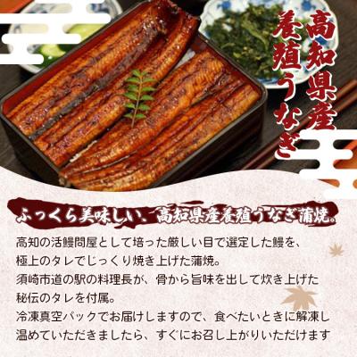 ふるさと納税 香南市 高知県産養殖うなぎ蒲焼 5尾(合計500g以上) ss-0040｜y-sf｜02