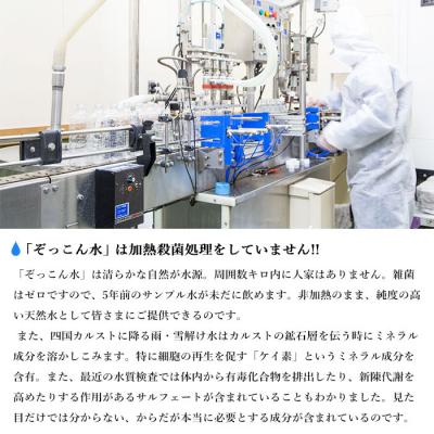 ふるさと納税 西予市 \u003c四国カルスト生まれながら水ぞっこん 500ml(24本入り口・入口)×4入れもの 計96本\u003e 積みたてる お水 みず