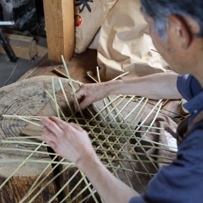 ふるさと納税 比布町 北の竹工房　千島笹手付きラック_2