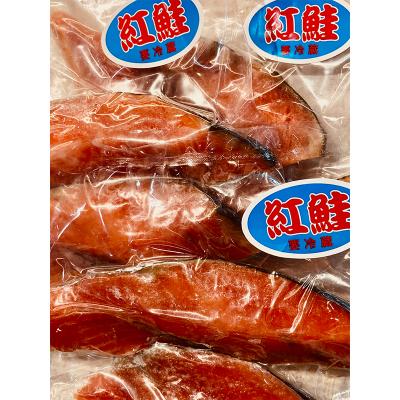 ふるさと納税 釧路市 【2か月連続】 和商市場発 以西船の紅鮭 厚切り切身 3パック 真空パック入り F4F-8563の画像