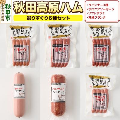 ふるさと納税 秋田市 秋田高原ハム選りすぐりセット|15_asr-080101