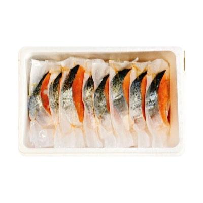 ふるさと納税 根室市 塩キングサーモン切り身1切(約100g)×21P F-09004の画像