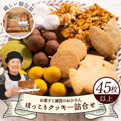 ふるさと納税 香南市 ほっこりクッキー詰合せ 合計45枚以上 oh-0017