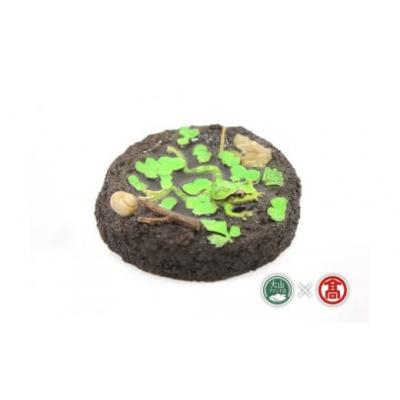 ふるさと納税 江府町 カエルフィギュア「雨蛙の水浴 模様あり」(大山ブランド会)米子高島屋 50-BV1 0392