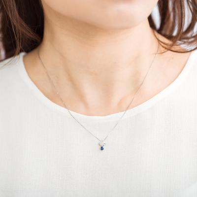 ふるさと納税 京都市 【京セラ】クレサンベール〈サファイア・天然  