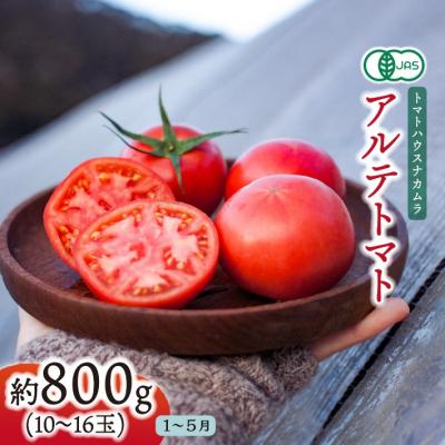 ふるさと納税 佐川町 [2026年1月より順次発送]アルテトマト 約800g(10-16玉)×1箱 フルーツトマト