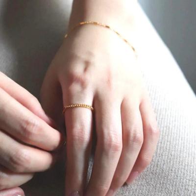 ふるさと納税 渋谷区 [LENERAオリジナルリング]thick shine ring/14kgf(5号)