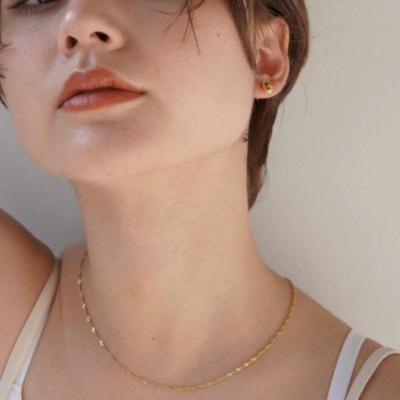 ふるさと納税 渋谷区 [LENERAオリジナルネックレス]sparkle chain necklace [079012]