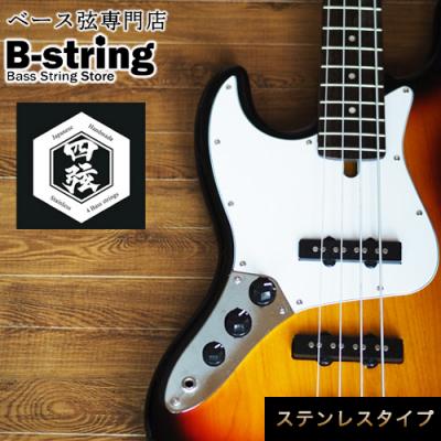 ふるさと納税 笠岡市 ベース弦専門店 B-stringオリジナル高品質ハンドメイドベース弦(ステンレスタイプ)B-18