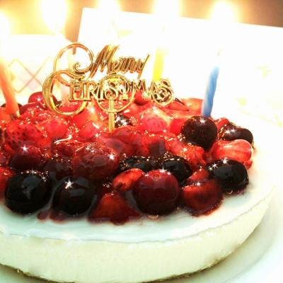 ふるさと納税 新宿区 [エニシダ]クリスマスケーキ 4種のベリーチーズケーキ_0007-001-S05