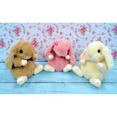 ふるさと納税 新宿区 縫いぐるみ動物 ロップイヤー うさぎ Sサイズ(アイボリー)_0045-001-S05-1
