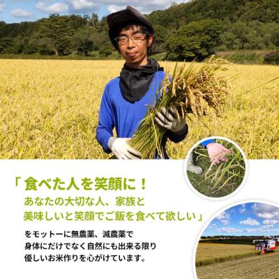 ふるさと納税 羽幌町 【定期便:全3回】北海道 特別栽培米 ゆめぴりか 5kg(無化学肥料・農薬不使用)【2511001】の画像