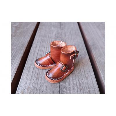 ふるさと納税 大野市 本物みたいなミニチュア革靴 エンジニアブーツ