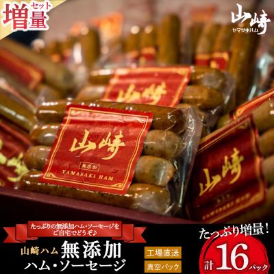 ふるさと納税 太良町 無添加ハム・ソーセージ 増量セット 計16パック