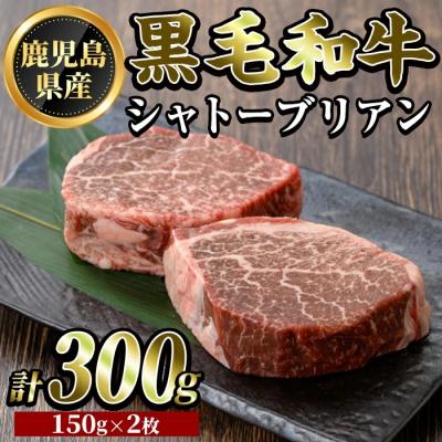 ふるさと納税 霧島市 鹿児島県産黒毛和牛 シャトーブリアン(計300g・150g×2枚)[ビーフ倉薗]K-328