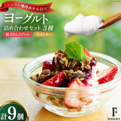 ふるさと納税 砂川市 ヨーグルト ギリシャヨーグルト 3種 計9個 セット [北海道 砂川市 12260724] ◎