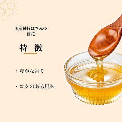ふるさと納税 北本市 ＜国産＞ 純粋はちみつ 百花 150g×12本 埼玉養蜂_1