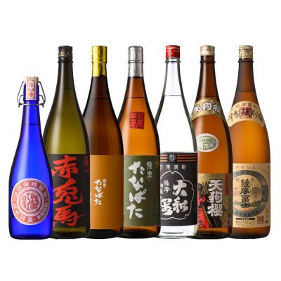 ふるさと納税 いちき串木野市 地元芋焼酎飲み比べ7本セット【1.8L×6種・720ml×1種】の画像