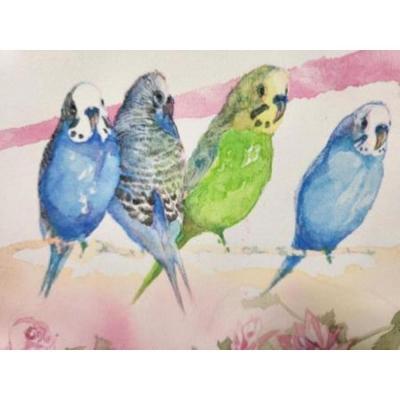 ふるさと納税 横浜市 水彩画作品 No,477の画像