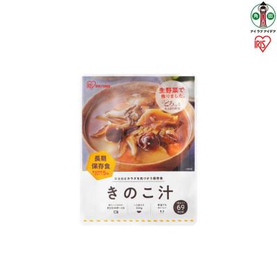 ふるさと納税 角田市 非常食 きのこ汁 250g×6袋