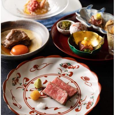 ふるさと納税 京都市 [肉割烹ふたご]THE JUNEI HOTEL KYOTO肉割烹のお料理をご堪能(1名様分)